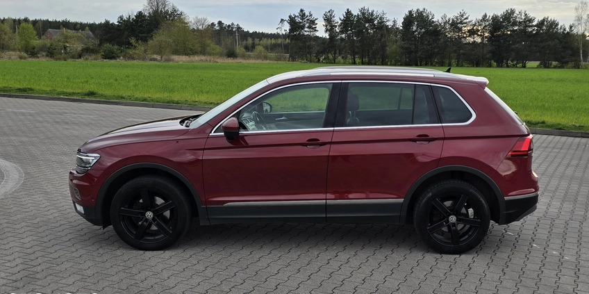 Volkswagen Tiguan cena 89000 przebieg: 177000, rok produkcji 2016 z Iłowa małe 211